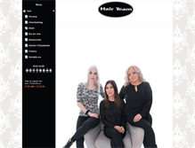 Tablet Screenshot of hair-team.se